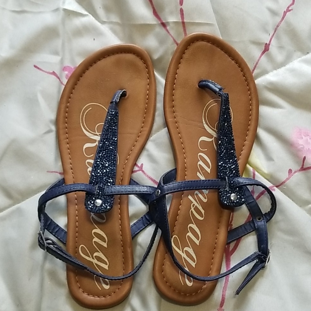 Womens beaded sandal